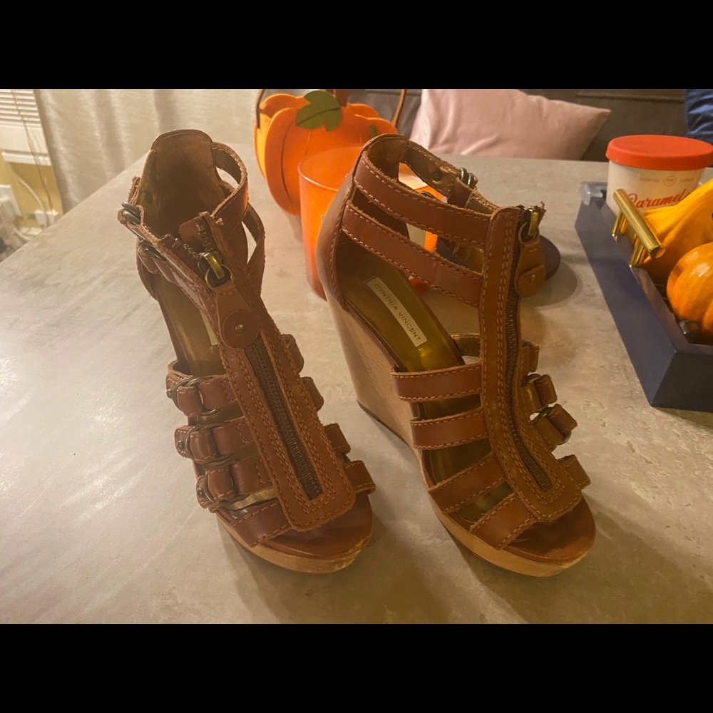 Cynthia Vincent Platform Sandals